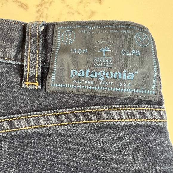 Patagonia Men Iron Clad Straight Denim Jeans, Blue 31x32 - Picture 4 of 7